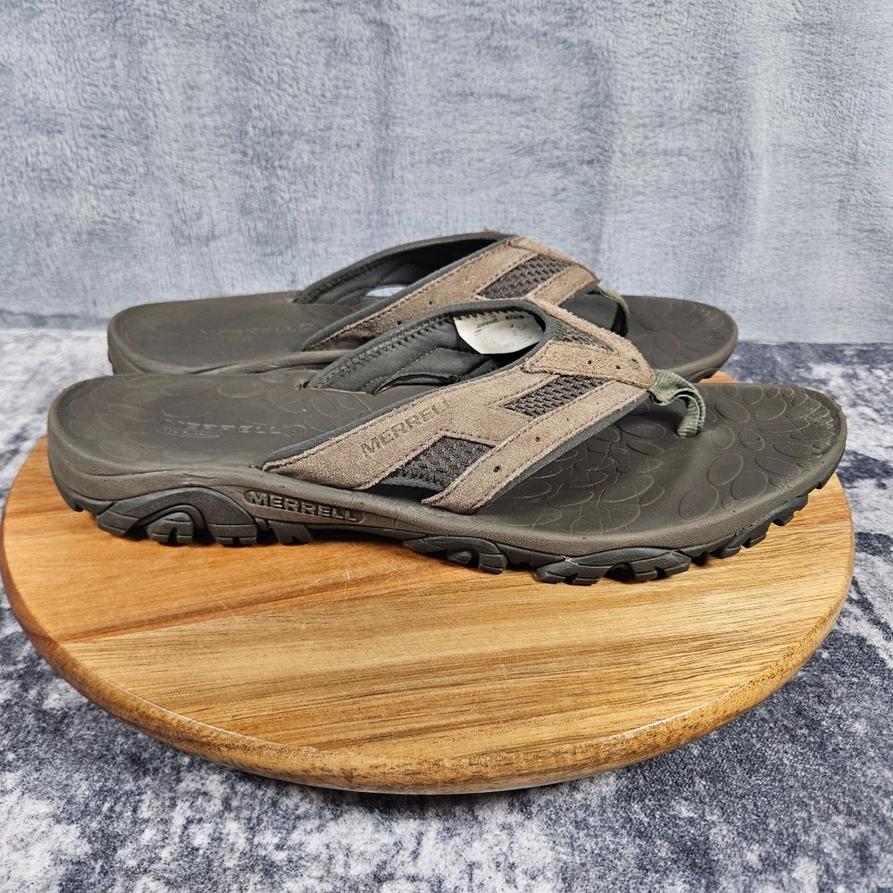 Merrell Moab Drift 2 Flip Flops Earth Men's Performance Sandal Size 11 Slip On